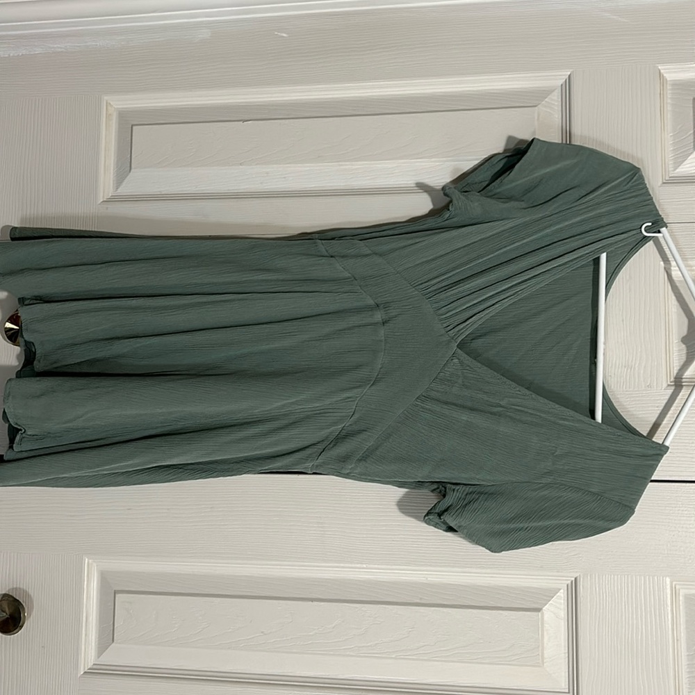 PACSUN LA HEARTS SAGE DRESS